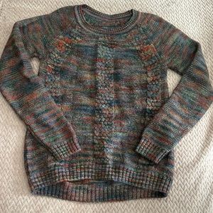 WOOL FALL SWEATER MULTICOLORED *size small